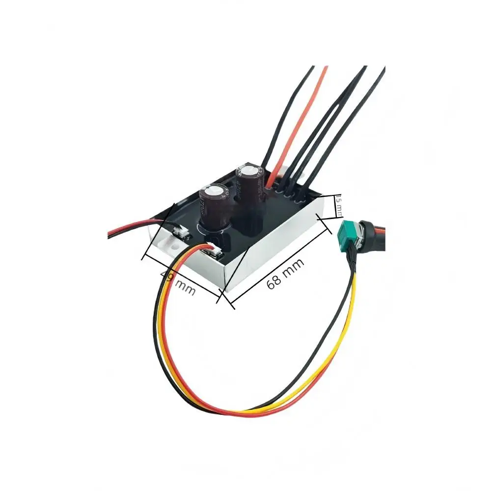 

New 6.5-30V BLDC Waterproof No Hall Brushless Motor Drive Board 25A Forward and Reverse Motor Controller Anti-reverse Connection