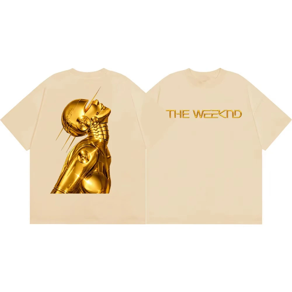 The Weeknd After Hours Til Dawn Tour 2026 T-shirt Men Women Clothing Fashion Hip Hop T Shirt Summer Casual Loose T-shirts