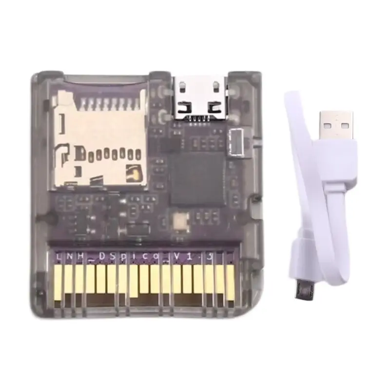 a13e-rp2040-mcu-ゲームリーダーカート-nds-用-ndsl-dsi-3ds-コンソール射出成形透明ケースゲームアクセサリー