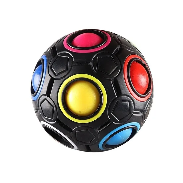 magic ball, rainbow ball, color training, finger flexibility training, magic cube, Puzzle toys