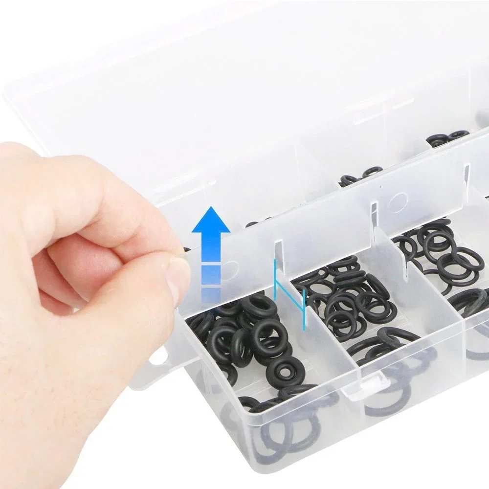 419/225-teiliges Set, universelles O-Ring-Sortiment, Größe 32, Nitril-Gummi-Ring-Dichtung, O-Ring-Dichtung für die Reparatur von Sanitär-Automobil-Wasserhahn – Detail 23