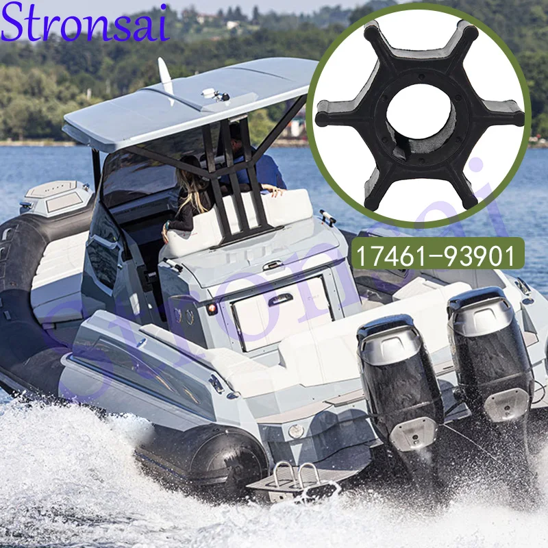 

17461-93901 Water Pump Impeller For Suzuki Outboard Motor Engine 9.9hp 15hp DT9.9 DT15 Boat Parts 17461-93902 17461-93903