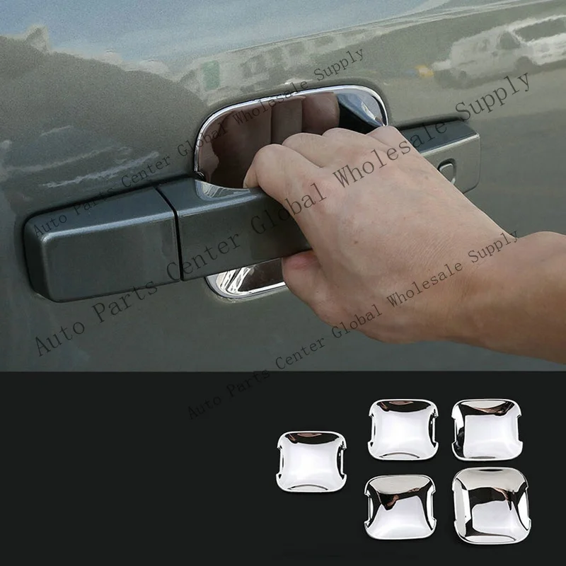 L+ chrome abs Exterior Door Handle Bowl Cover For Land Rover Defender 2020-2025