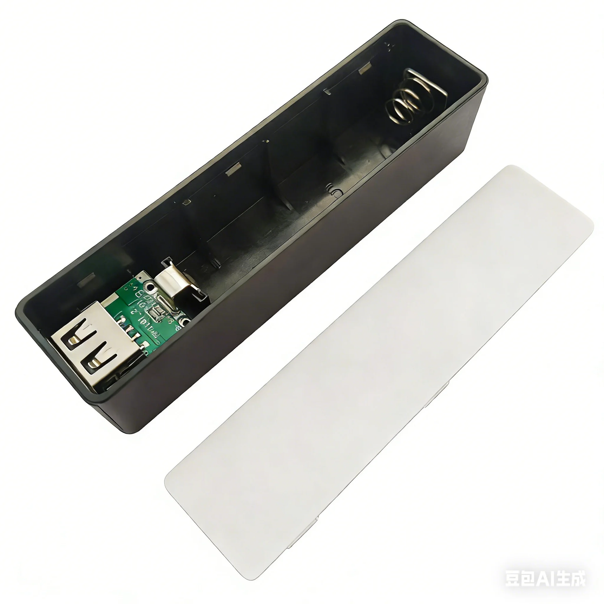 5pcsDIY Portable Mobile Power Bank Case Product Requires 18650 Battery Compatible with Handheld Phone Chargers