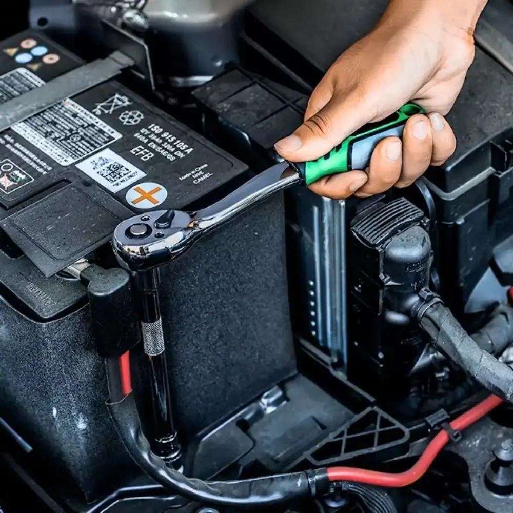 

Набор торцевых ключей с 72 зубьями, 1/4 дюйма, 3/8 дюйма, 1/2 дюйма, набор ключей с храповым механизмом Cr-V, квадратный интерфейс, высокая твердость, гаечный ключ для авторемонта