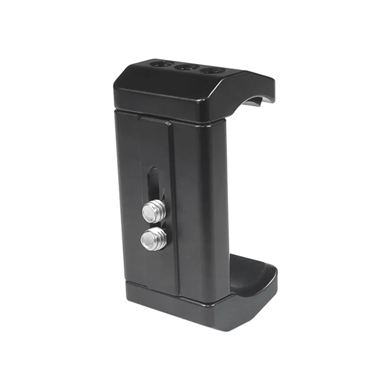 Clipe universal atualizado faixa de largura ajustável 55mm-85mm dispositivo para banco de potência braçadeira suporte ssd do telefone móvel montagem de sapata fria