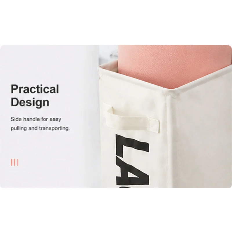 Multifunctional Wheeled Storage Basket Waterproof Foldable Construction Large Capacity For Yoga Item And Household Storage view 6