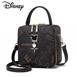 Bolsa tiracolo Disney-mickey feminina, bolsa versátil para menina, bolsa para telefone, elegante e clássica, alta qualidade, nova, 2024