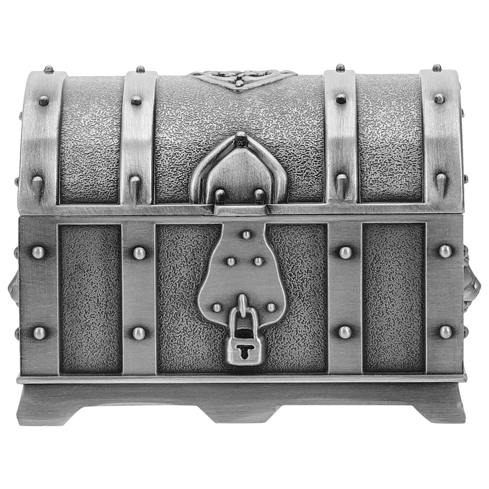 

Jewelry Storage Box European Style Metal Vintage Jewelry Case Decorative Desktop Organizer for Earrings Rings Necklaces Trinkets
