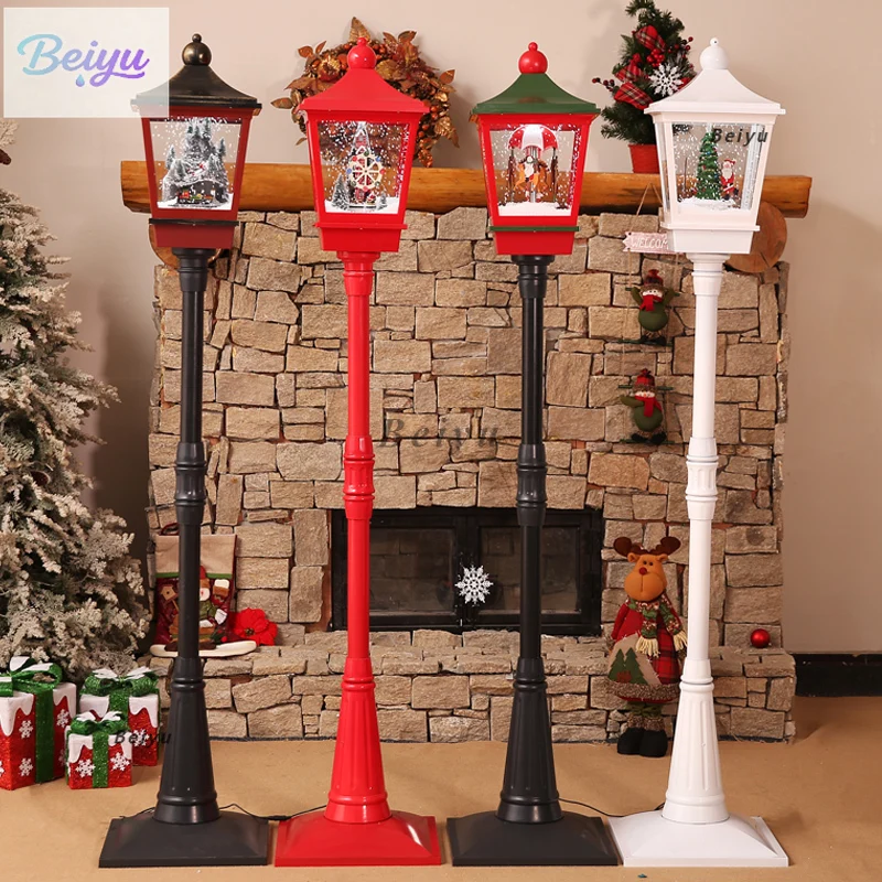 

Рождественское украшение, музыка, снежное уличное освещение, снежное снежное освещение, торговый центр, окно, украшение для дома, гостиной, сцены, орнамен