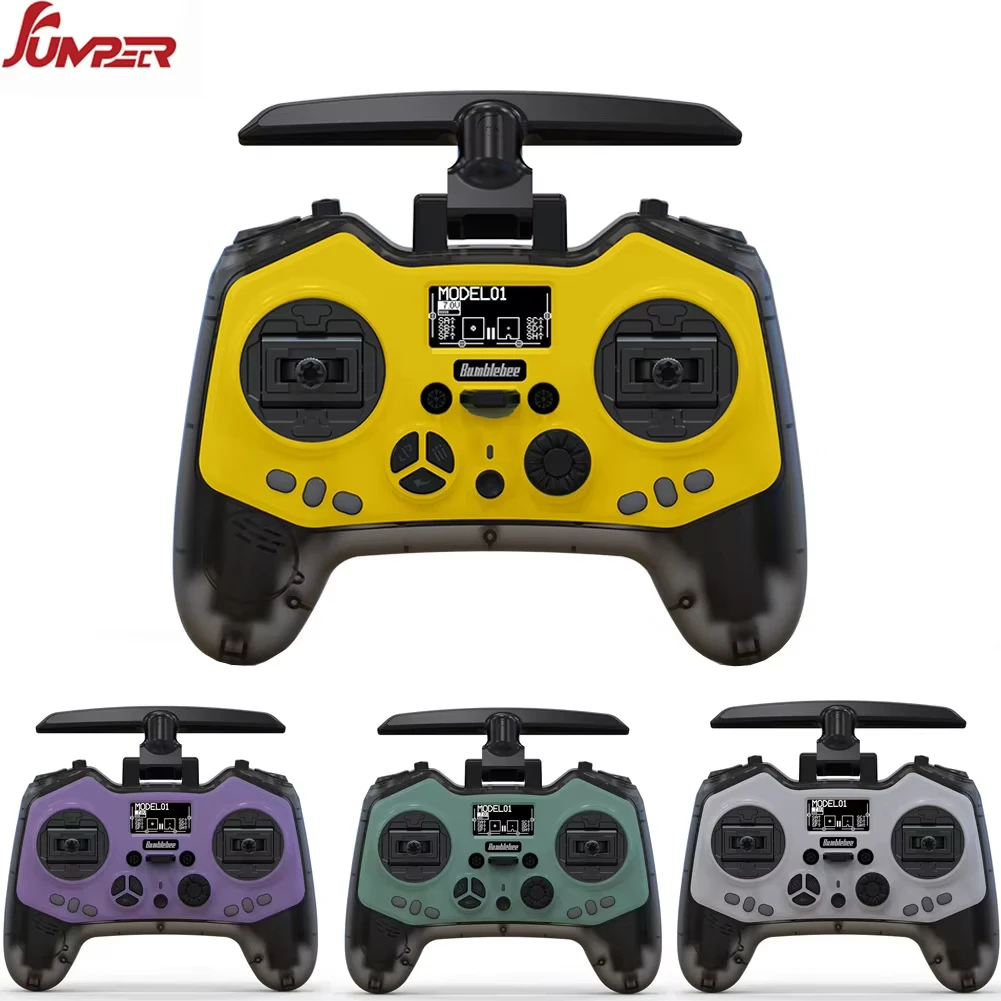 JUMPER Bumblebee Telecomando ELRS 2.4GHz Sensore Hall Gimbals Trasmettitore radio ELRS integrato da 1000 mW per RC FPV Drone