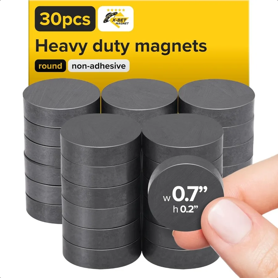 

Heavy Duty Magnets for Crafts Ultra Strong Round Magnets for DIY Home Space Organization Decoration Perfect Size for Whiteboard