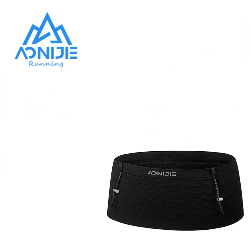 AONIJIE E4201 트레킹 폴 W8116 허리 팩 짠 탄성 스포츠 러닝 레이스 번호 벨트 체육관 피트니스 마라톤 사이클링