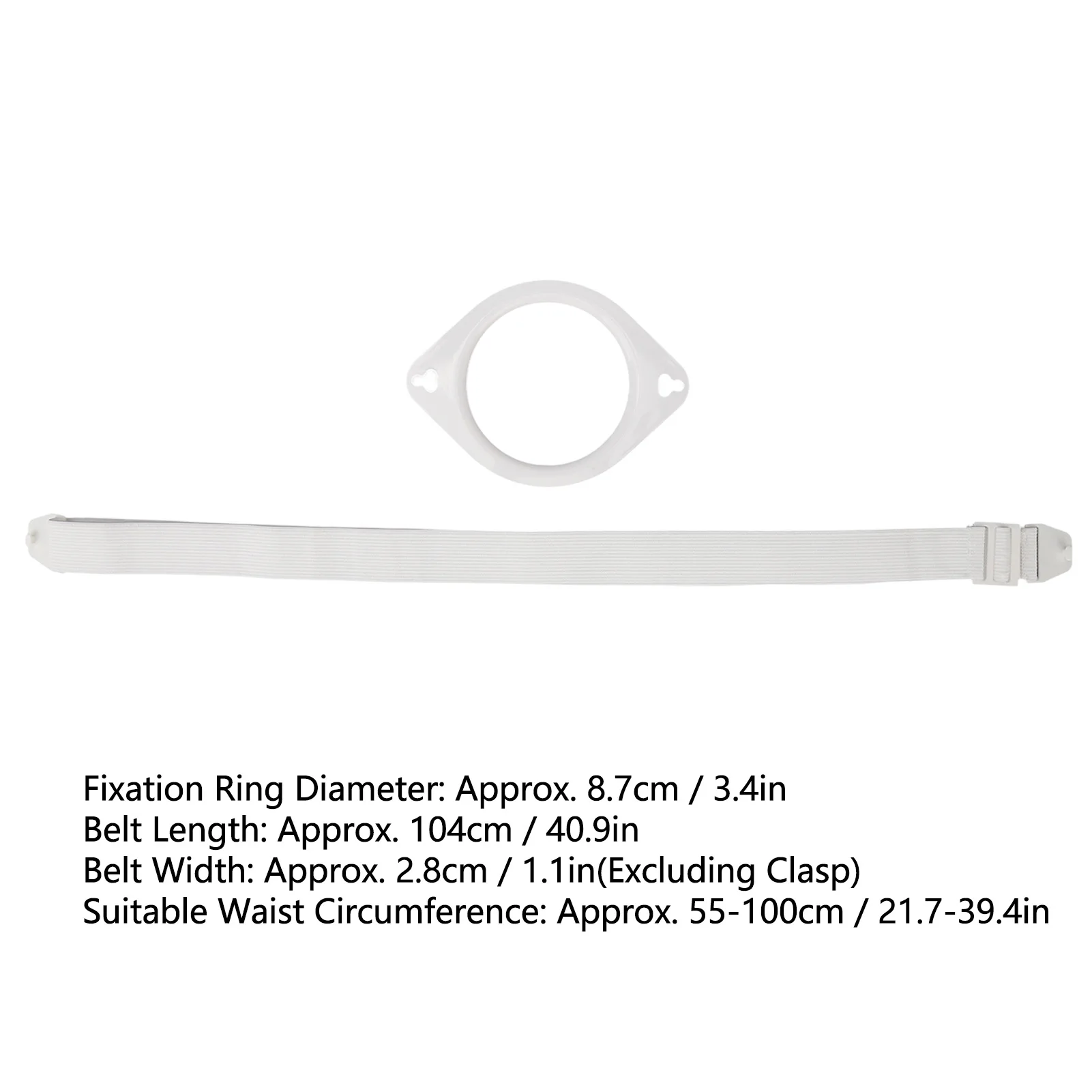 Ostomy Reinforcement Belt Colostomy Belt Ostomy Reinforcement Belt Length Adjust Smoothing Surfaces Colostomy Bag Fixation Strap