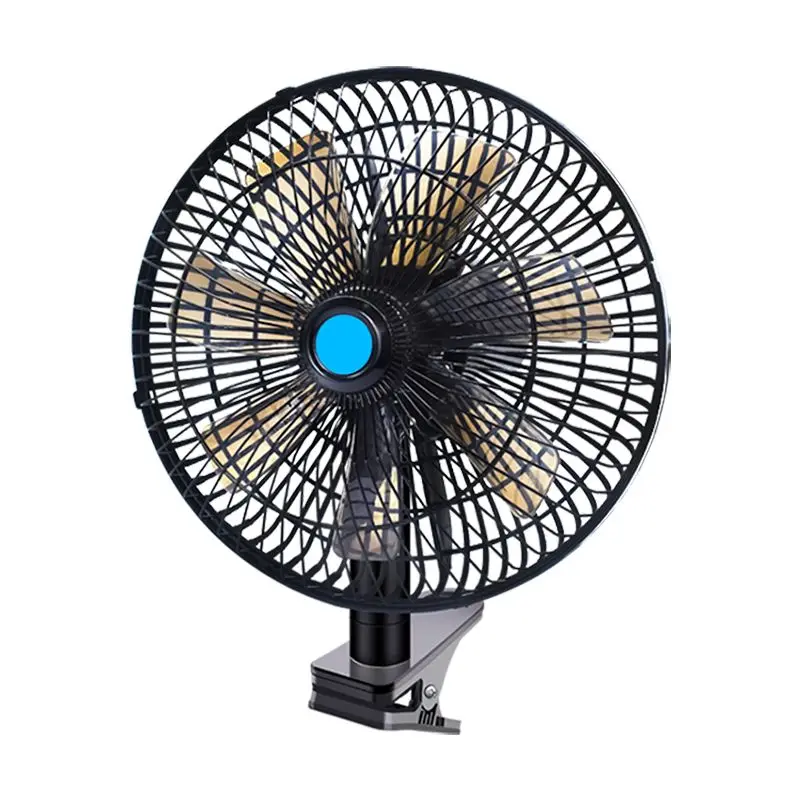 Car Fan 12V 24V Heavy Duty Strong Wind Roof Mounted Electric Fan for Truck Loader Vehicle