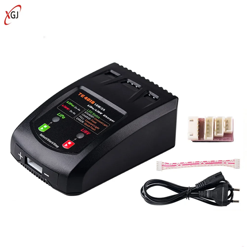 RC FPV Car Boat Drone Model Easy Balance Charger 2S 3S 4S LiPo LiFe High Voltage 18W