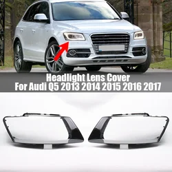For Audi Q5 2013 2014 2015 2016 2017 Headlamp Transparent Cover Headlight Shell Lamp Shade Lampshade Lens Plexiglass