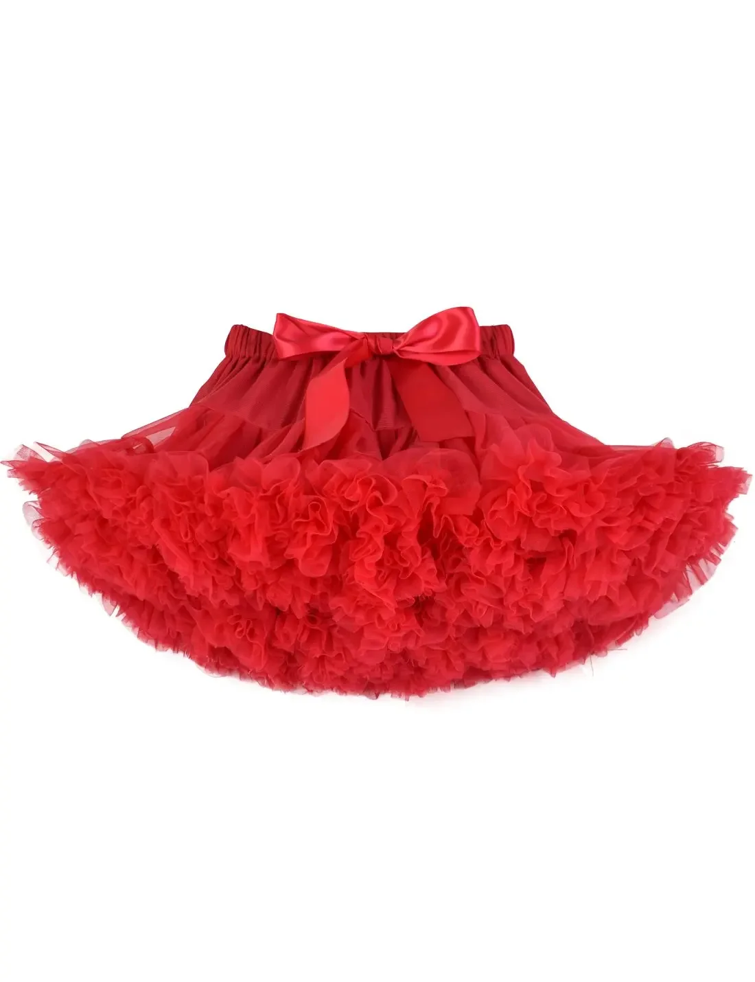 

Distinctive Design Tutu Skirt Princess Fluffy Soft Tulle Ballet Birthday Party Pettiskirt