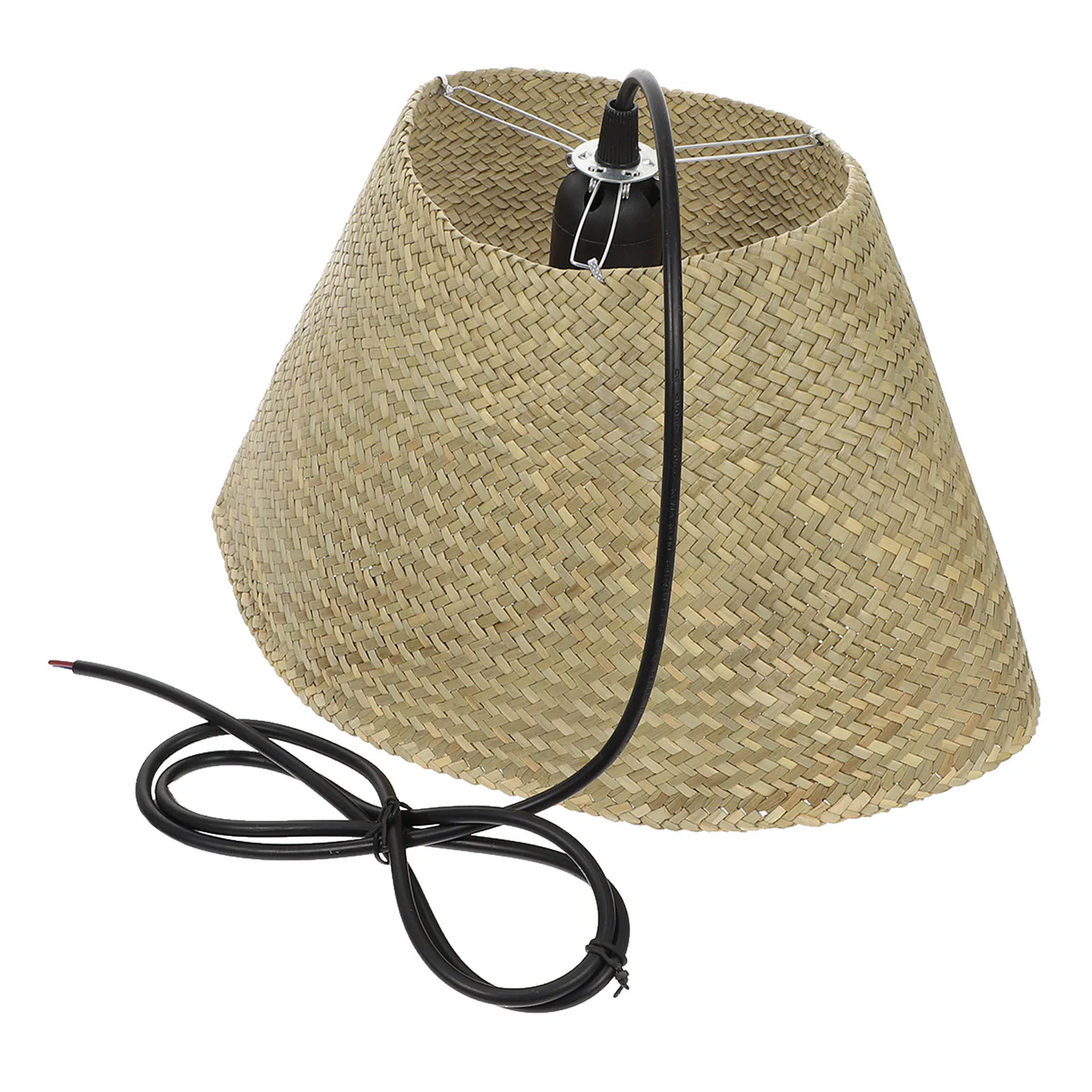 

Handmade Woven Straw Pendant Light Creative Indoor Ceiling Lamp For Home Bar Restaurant Simple Hanging Lamp Decorative Lighting