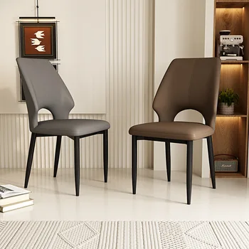 เก้าอี้กาแฟสไตล์นอร์ดิก เก้าอี้ทานอาหารสุดคลาสสิกหรูหรา เก้า...