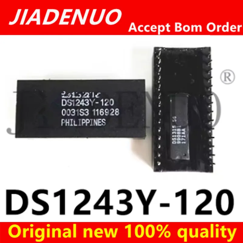 (1-2pcs)100% New Original DS1243Y-120 DS1243Y DIP28 Chipset