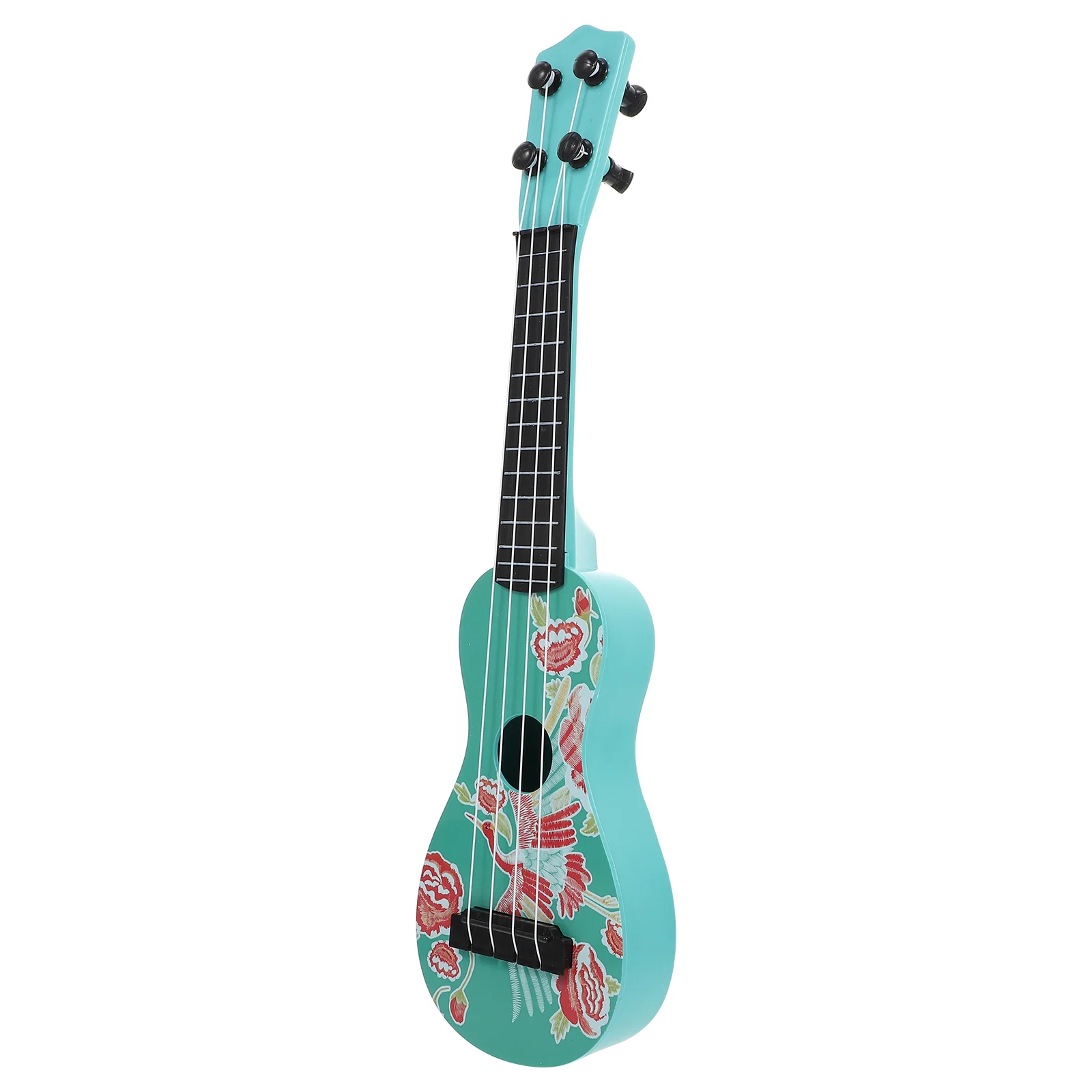 Mini brinquedo de guitarra para crianças, ukulele, aprendizagem precoce, instrumento musical para iniciantes, instrumentos jogados, brinquedos para crianças