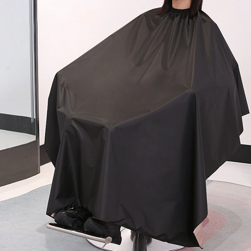 Hair Cutting Cape Pro Salon Hairdressing Hairdresser Cloth Gown Barber Black Waterproof Hairdresser Apron Haircut Capes