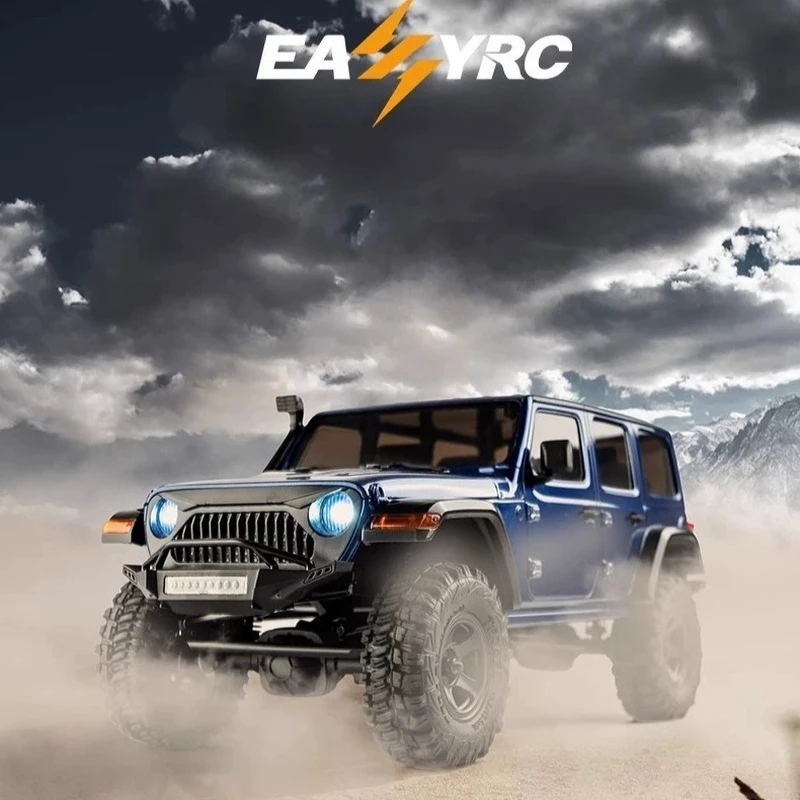 

FMS Thunderstorm Eazyrc 1:18 Remote Control Rc Four-Wheel Drive Climbing Car Off-Road Simulation Car Model Electric Model Car.