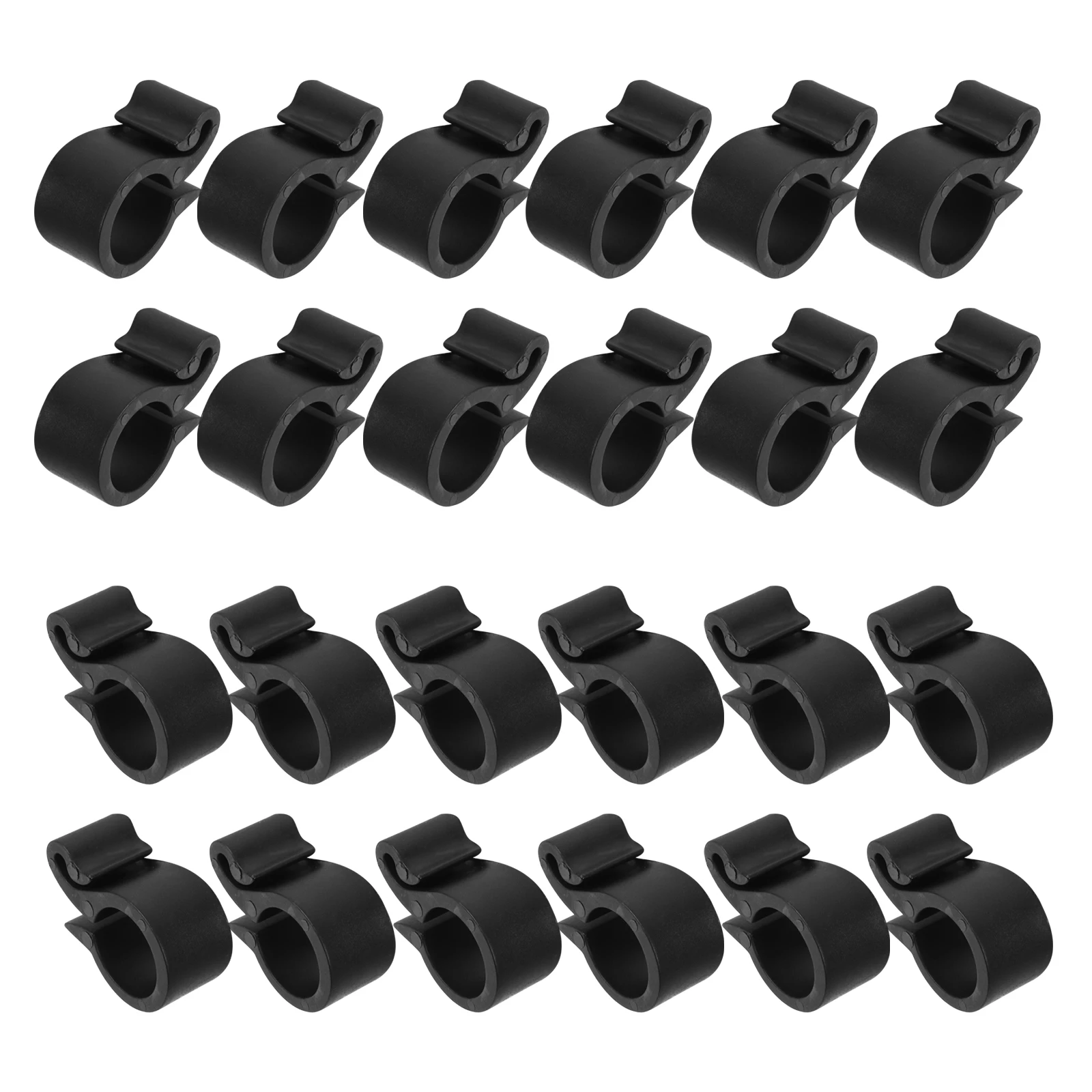 

50 Pcs Garden Watering System Irrigation Pipe Clamp Hose Tube Clamps Outdoor for