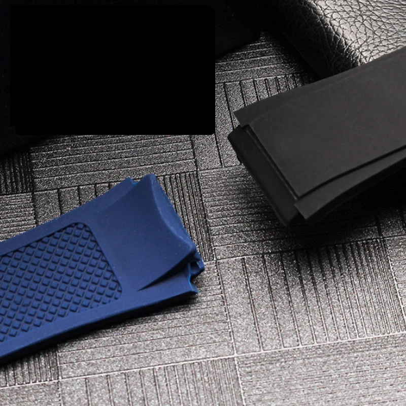 ยางซิลิโคนสำหรับนาฬิกาเกส W0247G3 W0040G3 W0040G7 ยี่ห้อสายนาฬิกาผู้ชายกีฬากันน้ำสีฟ้าสีดำสร้อยข้อมือ 22 มม.