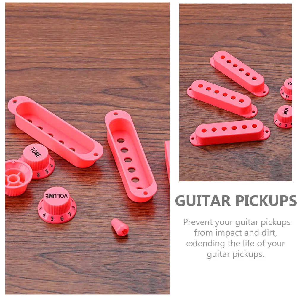 

Plastic Pickup Cover Protector Guitar Pickups Protection Single Coil Protective For