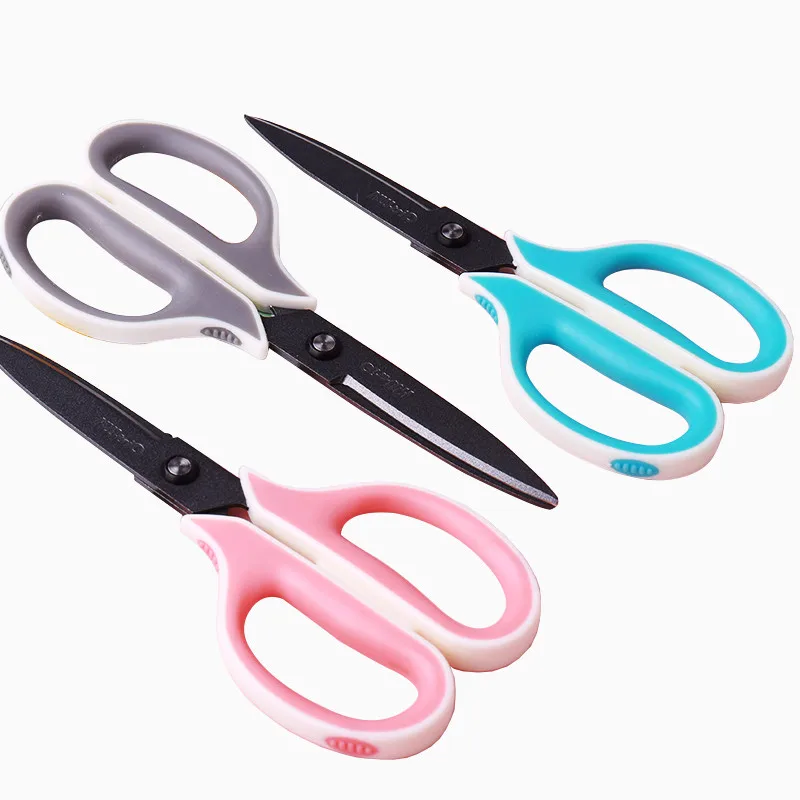 Household Stainless Steel Sewing Scissors Cut Tool DIY Handmade Crafts Stationery Multifunctional Tape Cutter Scissors