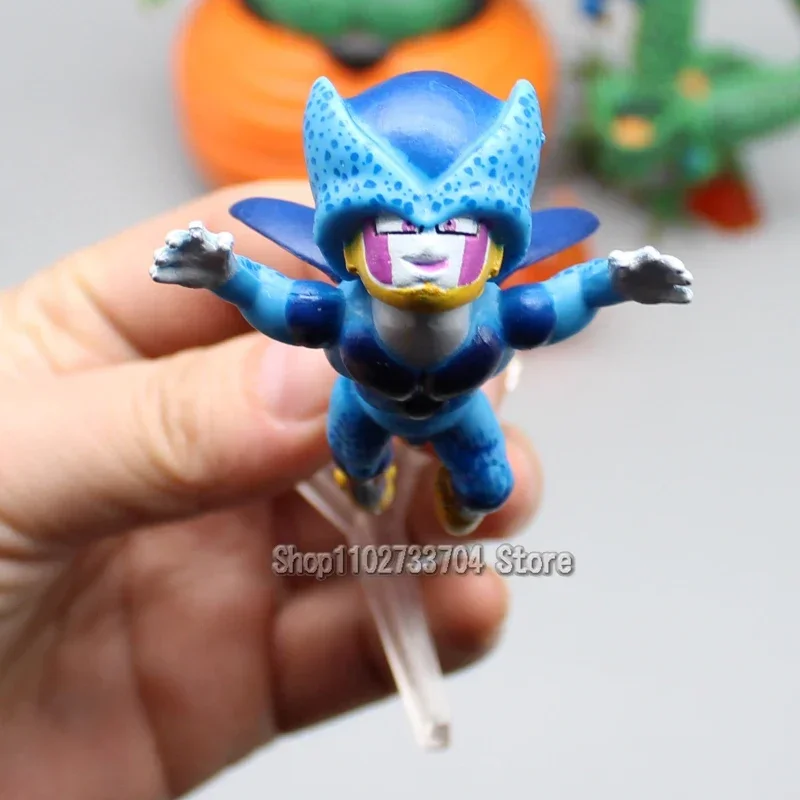 Modèle de figurine Dragon Ball Anime, cellule parfaite, première forme, figurine, décoration, collection en PVC, jouet de bureau, toutes les formes, 8 pièces