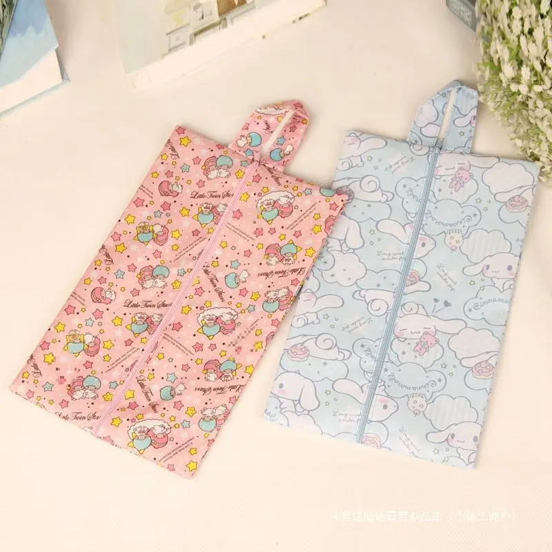 حقيبة تخزين أحذية أنيمي ، ميني ، مرحبا كيتي ، لحني ، كورومي ، مقاوم للماء ، غطاء الغبار ، مقاوم للرطوبة ، السفر