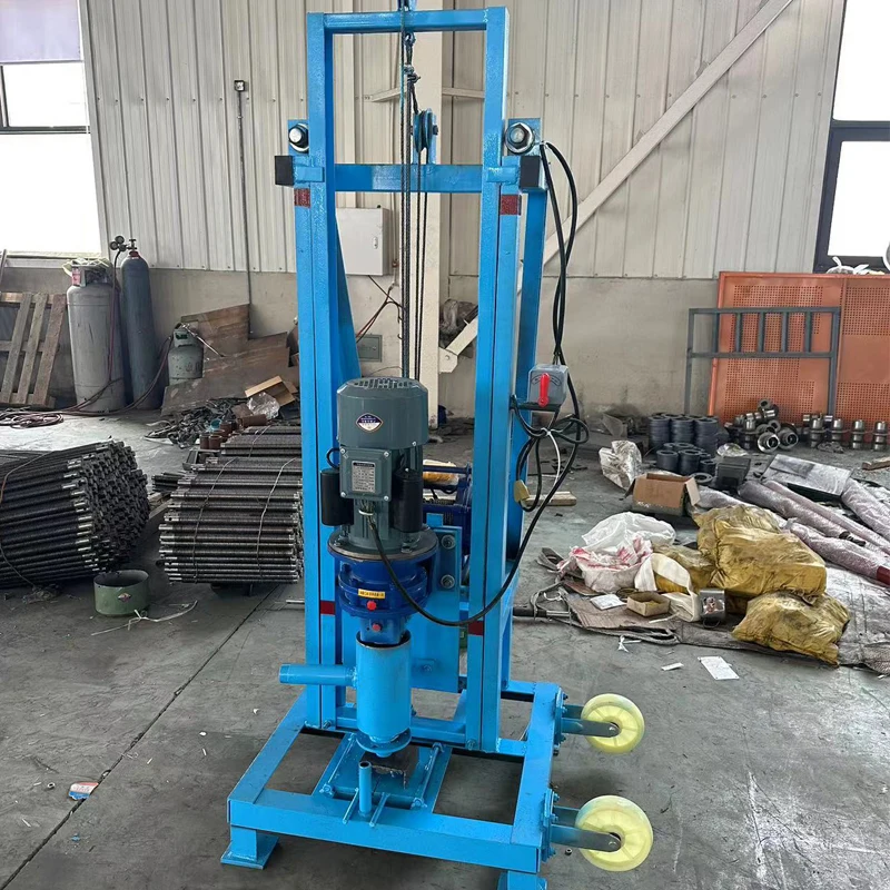 

Electric Telescopic Type of Rotary Water Well Drilling Rig with Wholesale Price