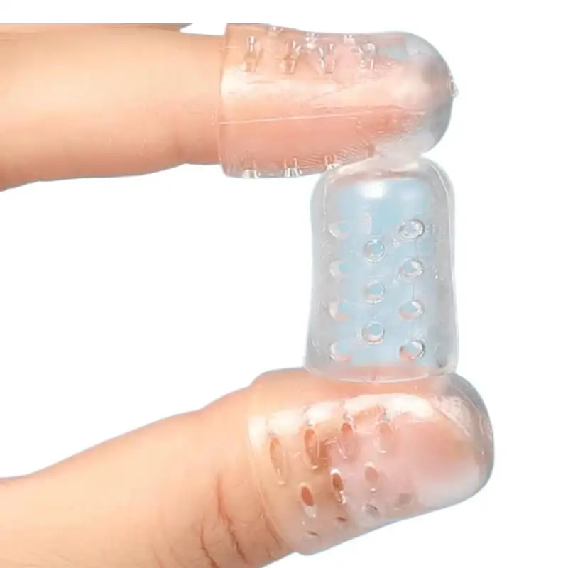 10 Transparent Finger & Toe Guards, Breathable Wear-Resistant, Ease Thumb Joint Pain, Support Movement​