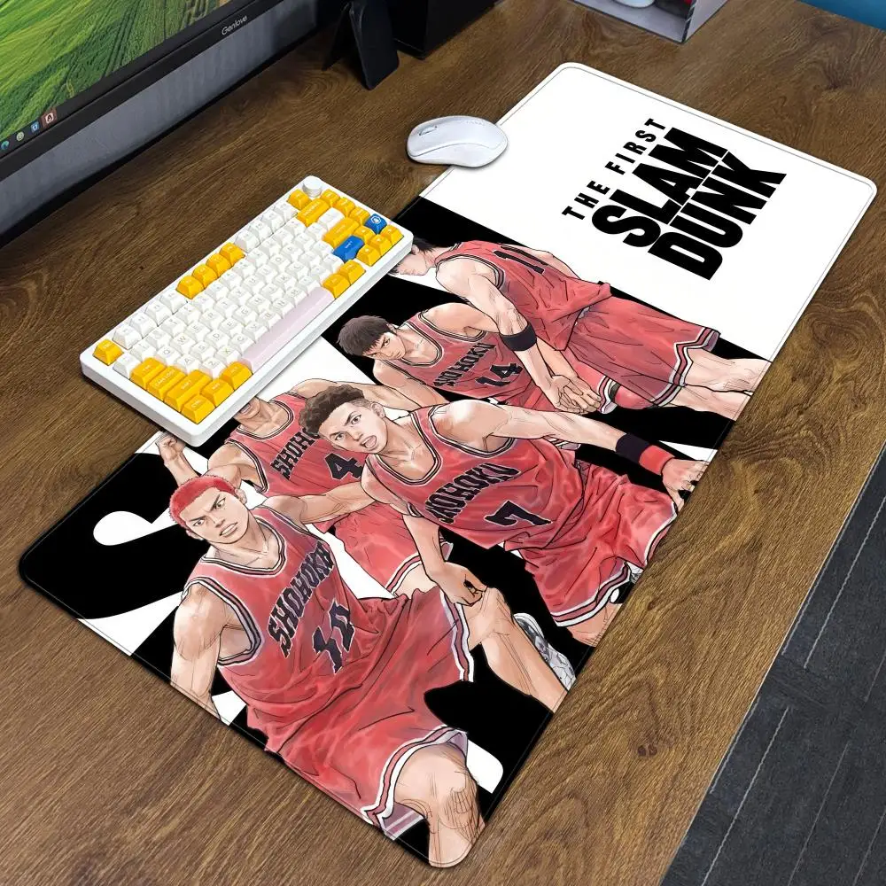 

S-SLAM D-DUNK Mouse Pad XXL Computer Accessories Large Keyboard Laptop Table Pad The New Product Gamer Gaming