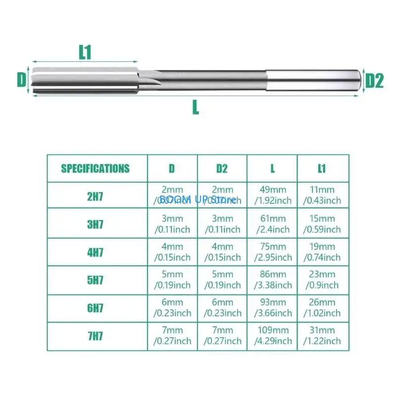 High -prestaties REamer voor nauwkeurige efficiënte bewerking in verschillende sectoren B46A