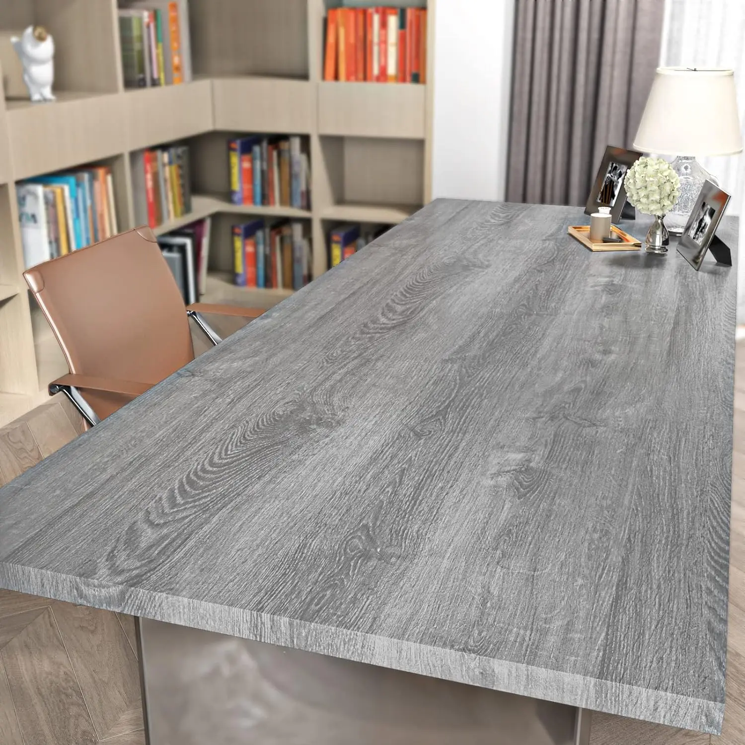 1Roll Waterproof Classic Vinyl Wood Wallpaper Self Adhesive Wallpapers Doors Cabinet Desktop Modern Furniture Decorative Sticker
