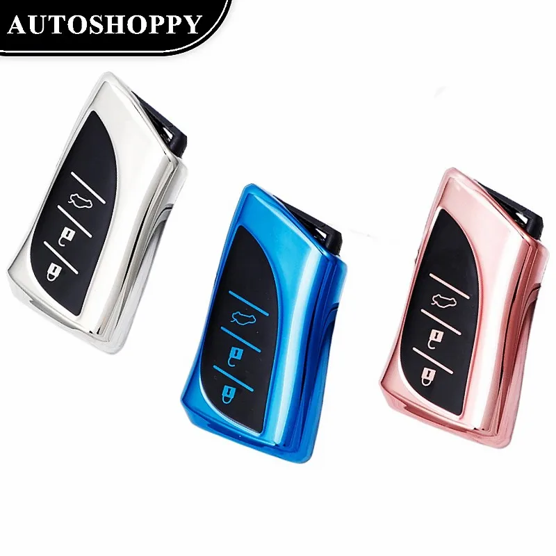 

New TPU Car Remote Key Case Cover Shell For Lexus NX ES UX US RC LX GX IS RX 200 250h 350h LS 450h 260h 300h UX200 Accessories