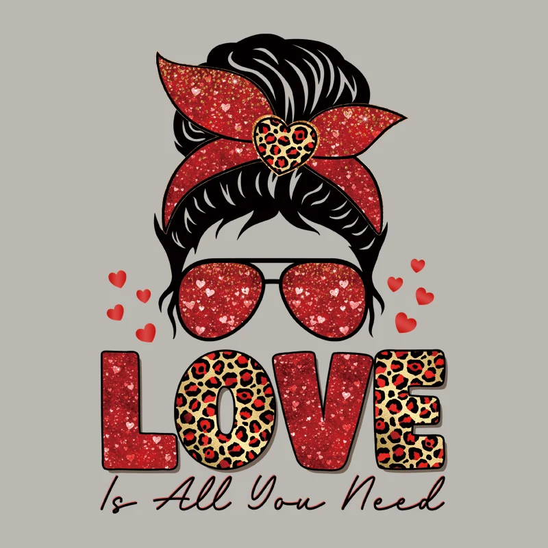 Words Iron On Patches Heat Transfer Vinyl Film Diy Sewing Crafts Clothes Sticker Thermo Transfers Love Is All You Need