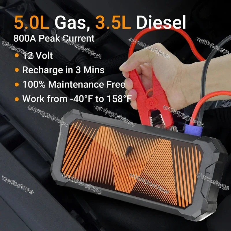 SuperCap 2 Lite 12V Batteryless JumpStarter (Up To 5.0L Gas, 3.5L Engine) 700A Peak Car Starter