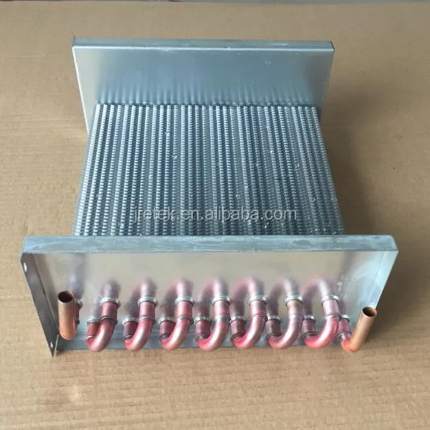 Copper Tube Fin Type Condenser with Fan Cover Refrigeration & Heat Exchange Parts