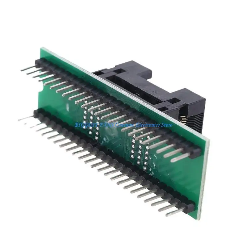 TSOP48 إلى DIP48 محول مقبس برنامج IC العالمي ذو الاتصال المزدوج بالذهب