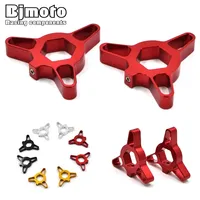 2Pcs Universal CNC Aluminum Motorcycle 14mm 17mm 19mm 22mm Fork Preload Adjusters For Kawasaki Yamaha Suzuki Honda Ducati