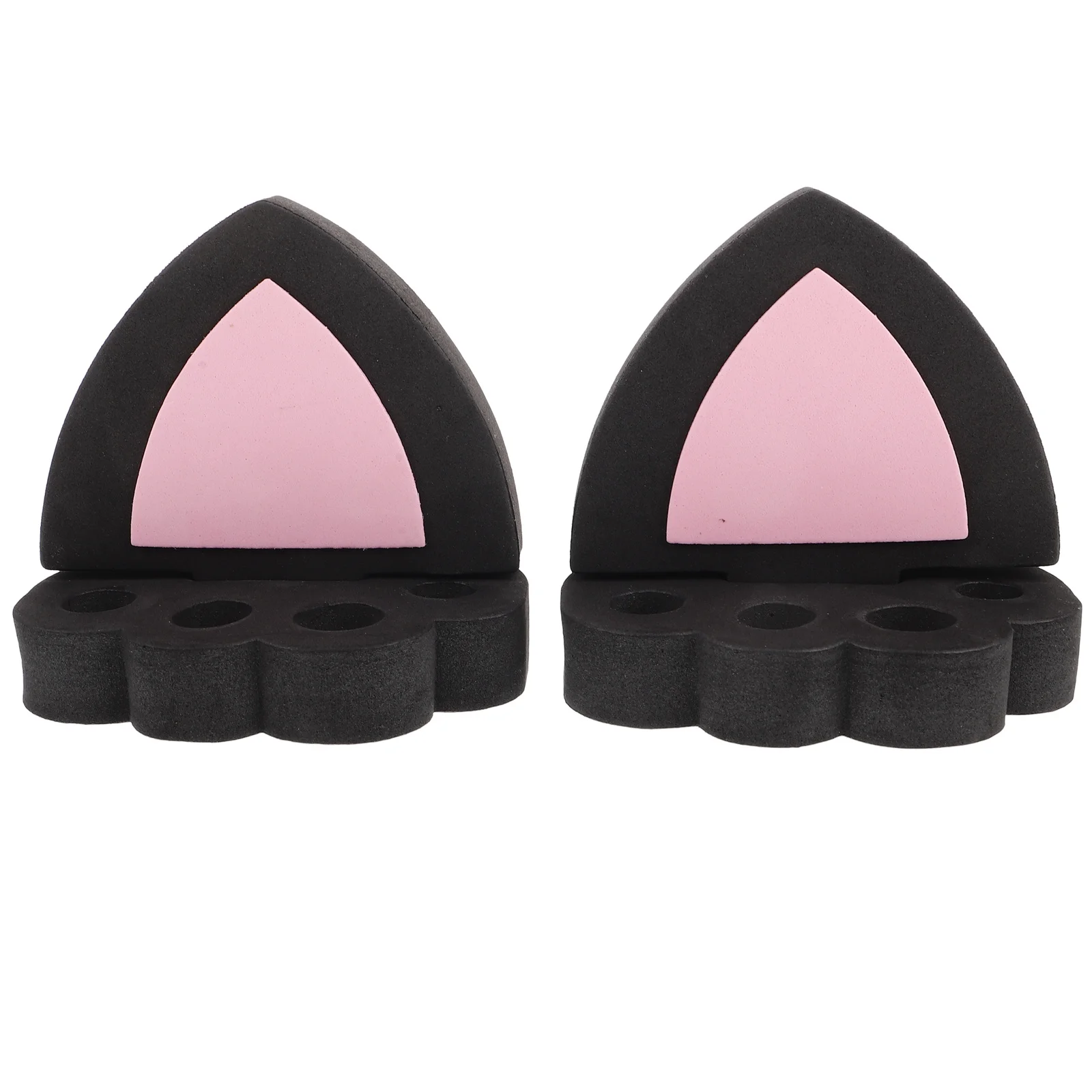 زوج واحد من الملحقات الخارجية لتزيين أذن القط اللطيفة ثلاثية الأبعاد لتزيين سقف السيارة لتصميم شخصية السيارة الفريدة #2