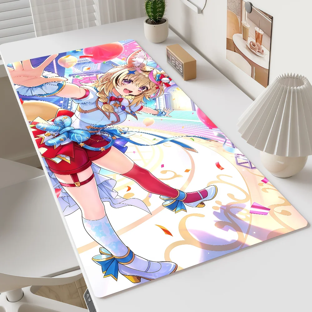 Mouse Virtual Pad MousePad Omaru Non-slip Lockedge Office Musician Student P-Polka Gaming Thickened Large Writing Pad Cushion