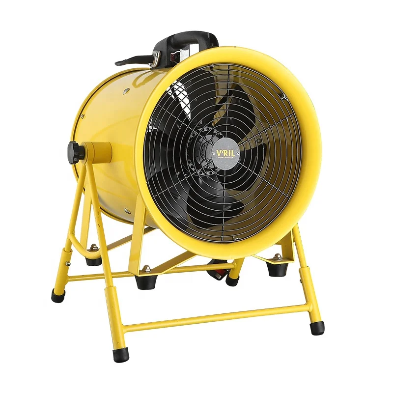 تصميم جديد 350 مم 14 بوصة مروحة دخان محورية محمولة وقابلة للحركة #5