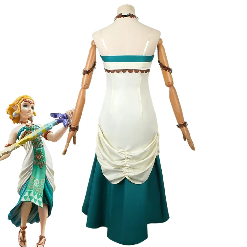 Conjunto de cosplay de anime uniforme de 1 unidade - para Comic Con, festivais, festas temáticas, apresentações de palco e carnavais, lágrimas de lenda