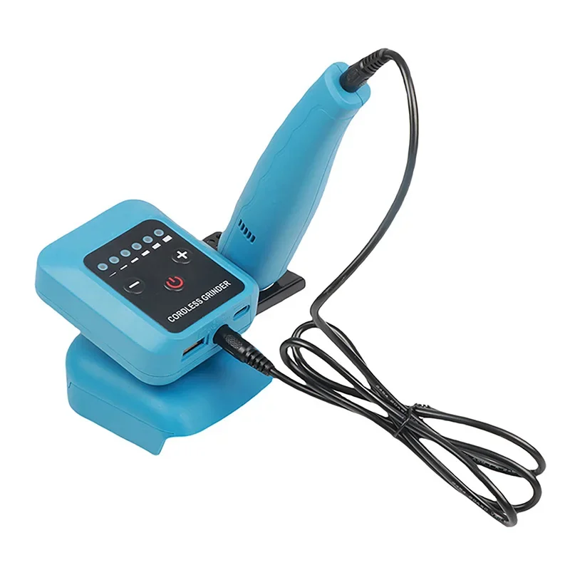 Mini Lithium Electric Drill DIY Hand Polishing Tool Rechargeable Electric Grinder With Parts Suitable For 18V-21V Makita Battery